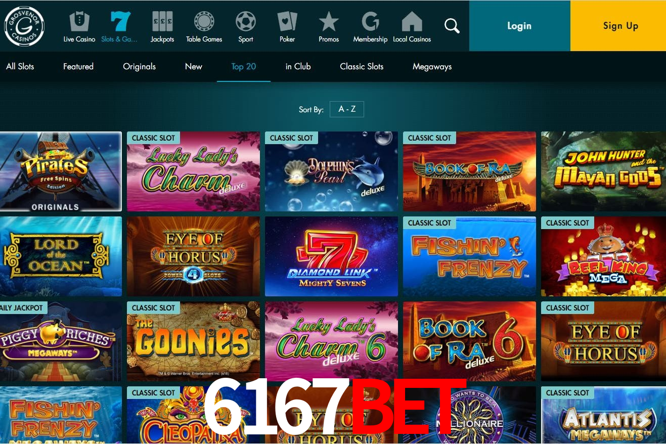 Casino Online 6167Bet | Os Melhores Slots no Brasil